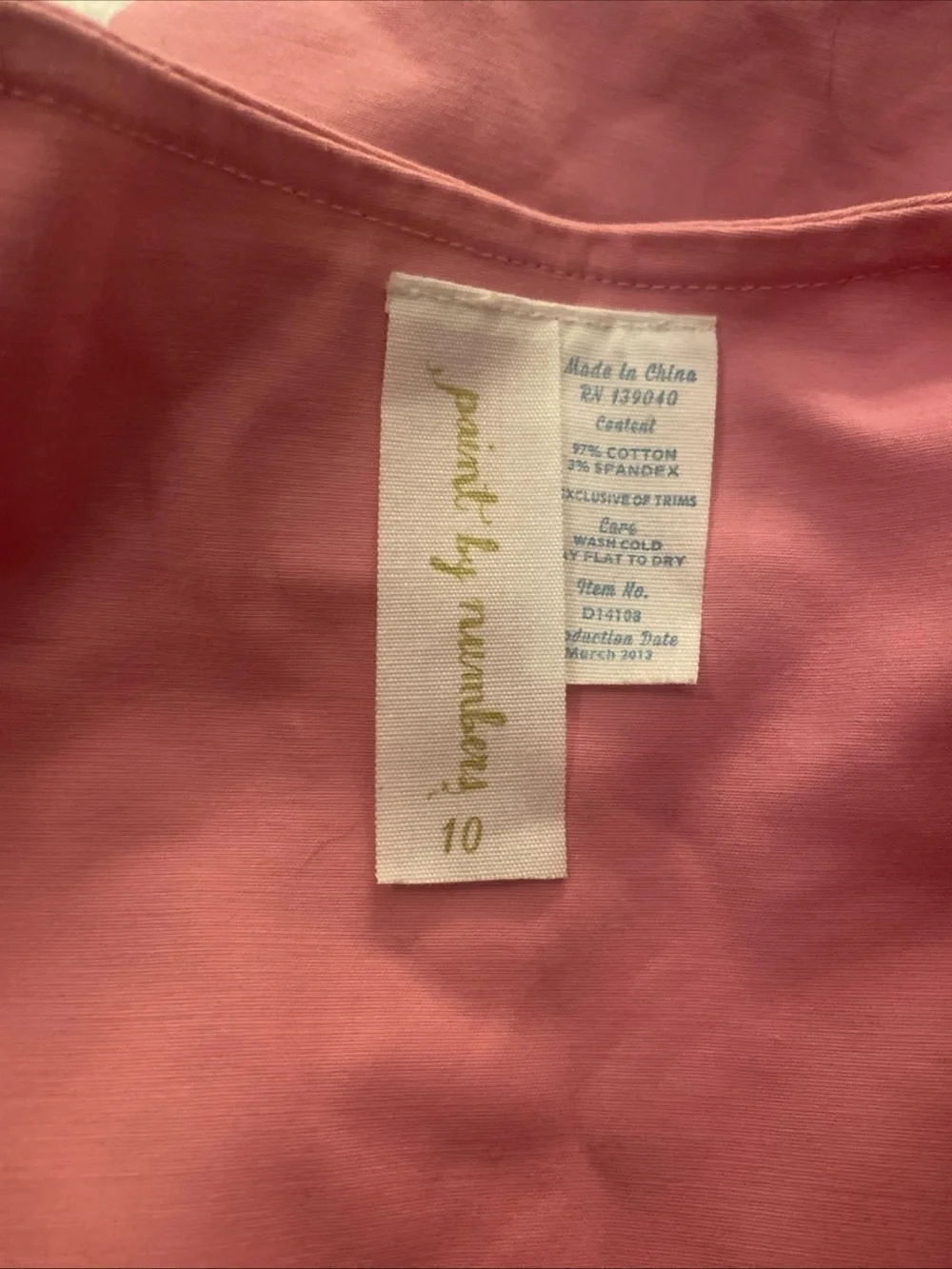 Matilda Jane Paint By Number Pink, Purple Sleeveless Dress Girls SZ 10